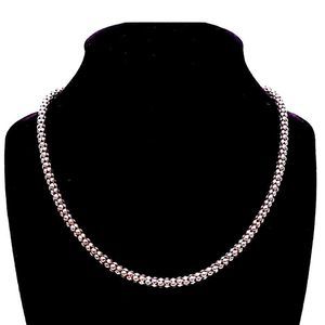 SILPADA Sterling Silver Popcorn Necklace 18” N1106